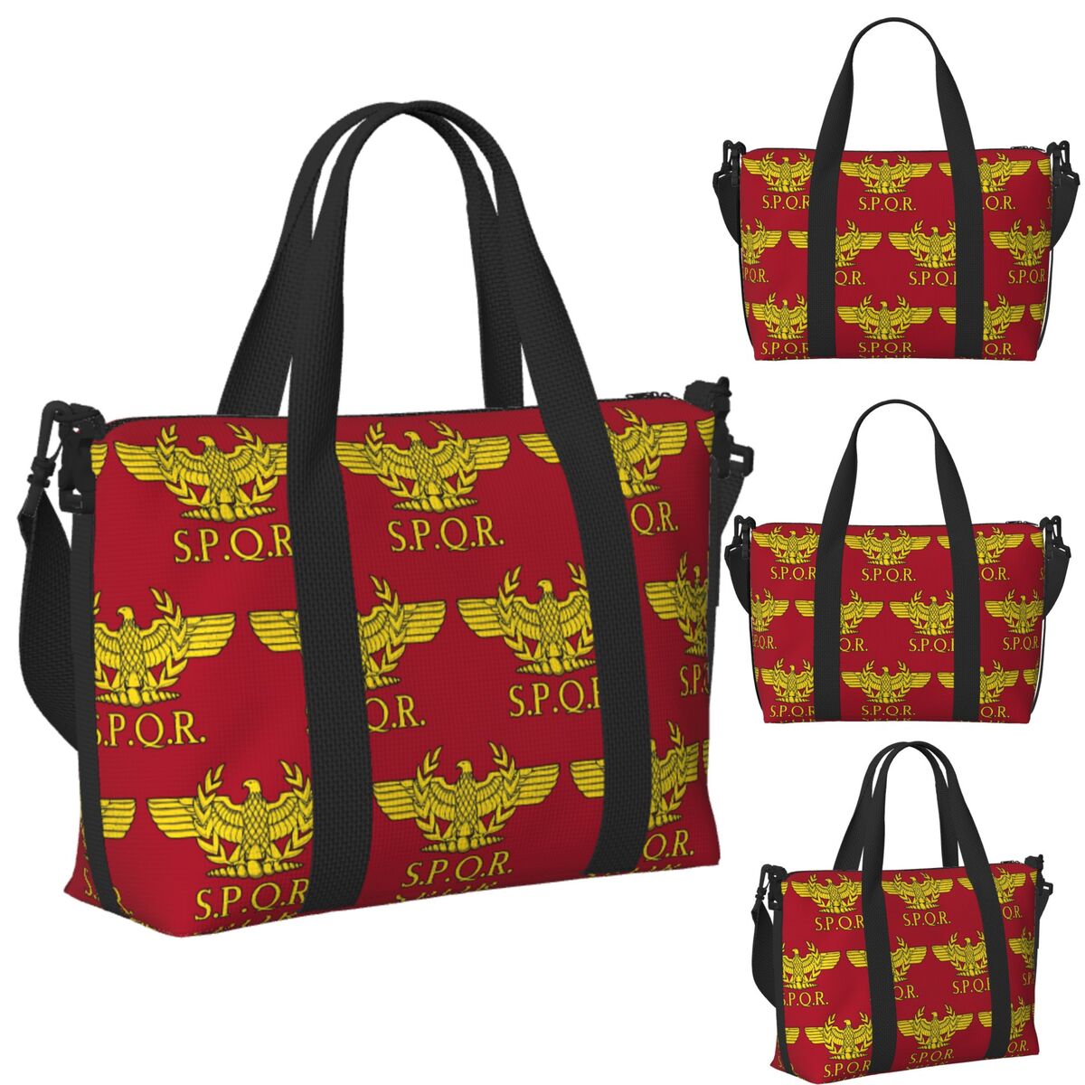 Women Bags Rome - مخصص روما SPQR الرومانية شاطئ حقيبة