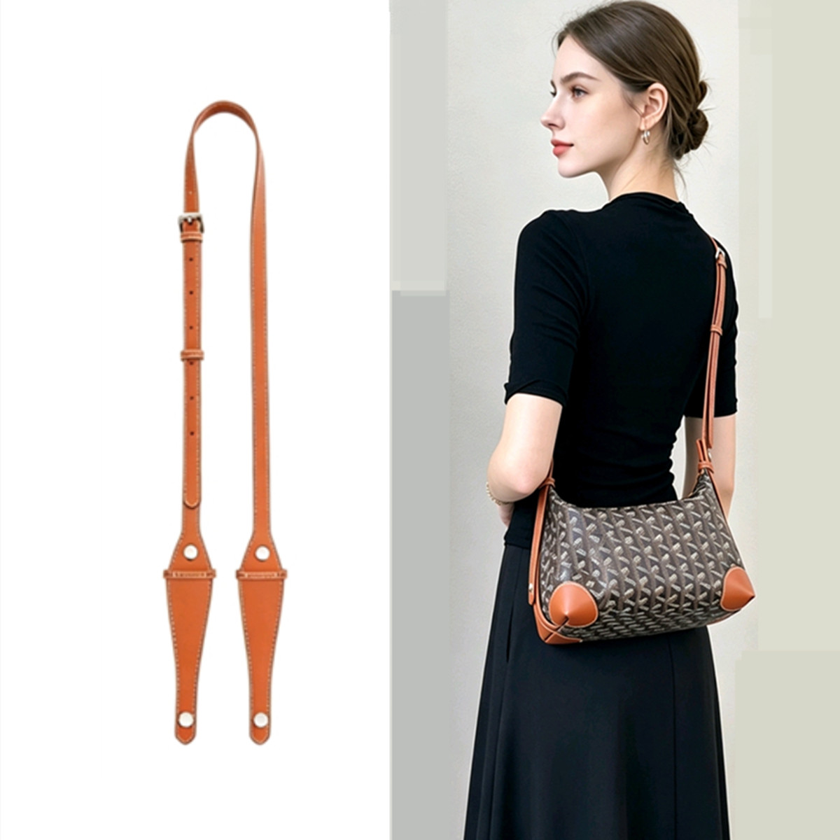 Women Bags Goyard - حزام كتف متقاطع لحقيبة أدوات التجميل
