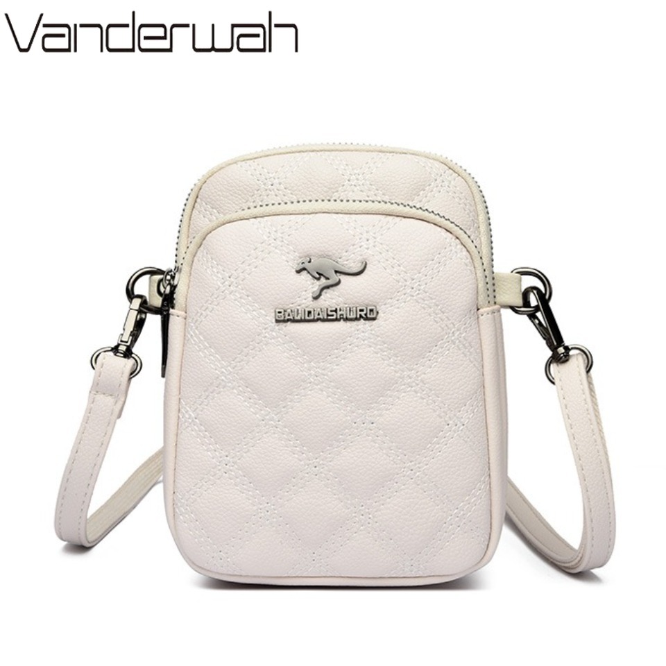 Women'S Kangaroo Bags - الراقية الجلود الكتف Crossbody الهاتف عملة