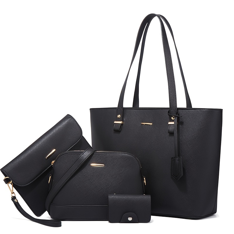 Women'S Retro Bags - 4 قطع أزياء المرأة حقيبة مجموعات