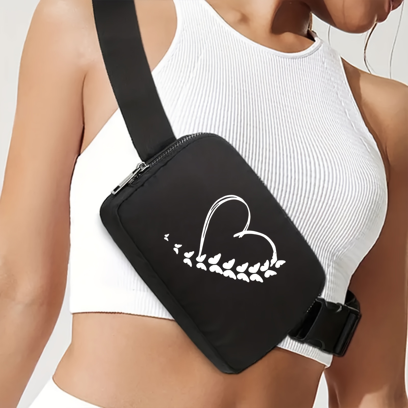 Women'S Bum Bags - حقيبة خصر رياضية مقاومة للماء للجري