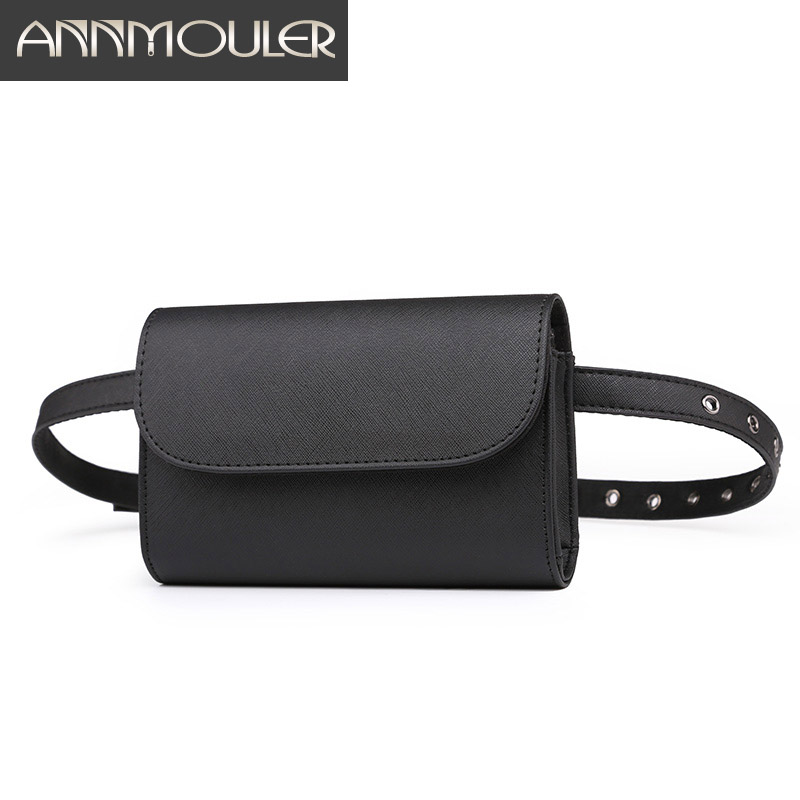 Women'S Bum Bags - انمولر بلون الخصر حزم موضة حزمة