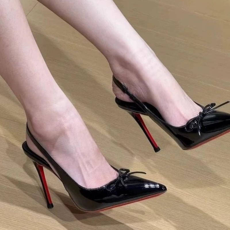 Women Bags And Shoes - عالية الكعب المرأة خنجر 2025 جديد