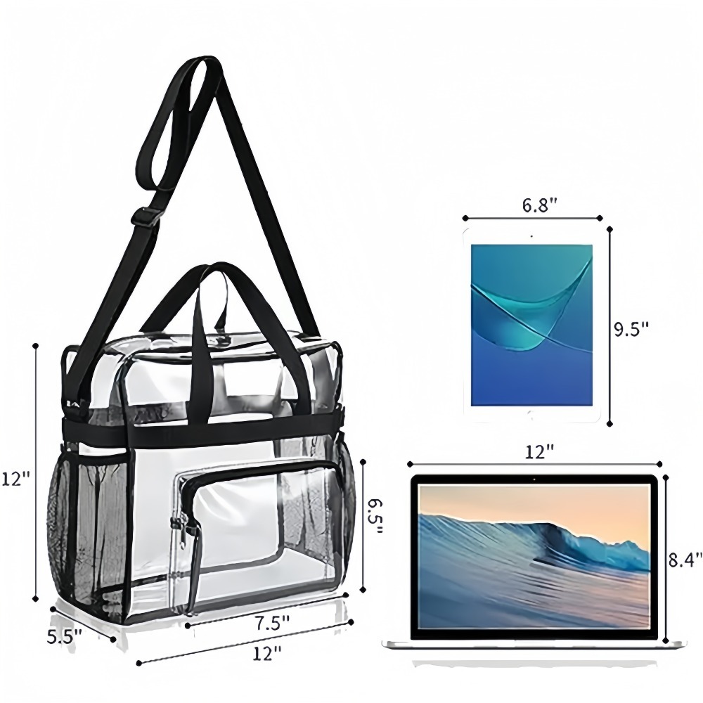 حقيبة حمل شفافة متينة من البلا - مراجعة Women'S Crossbody Bags وسعره