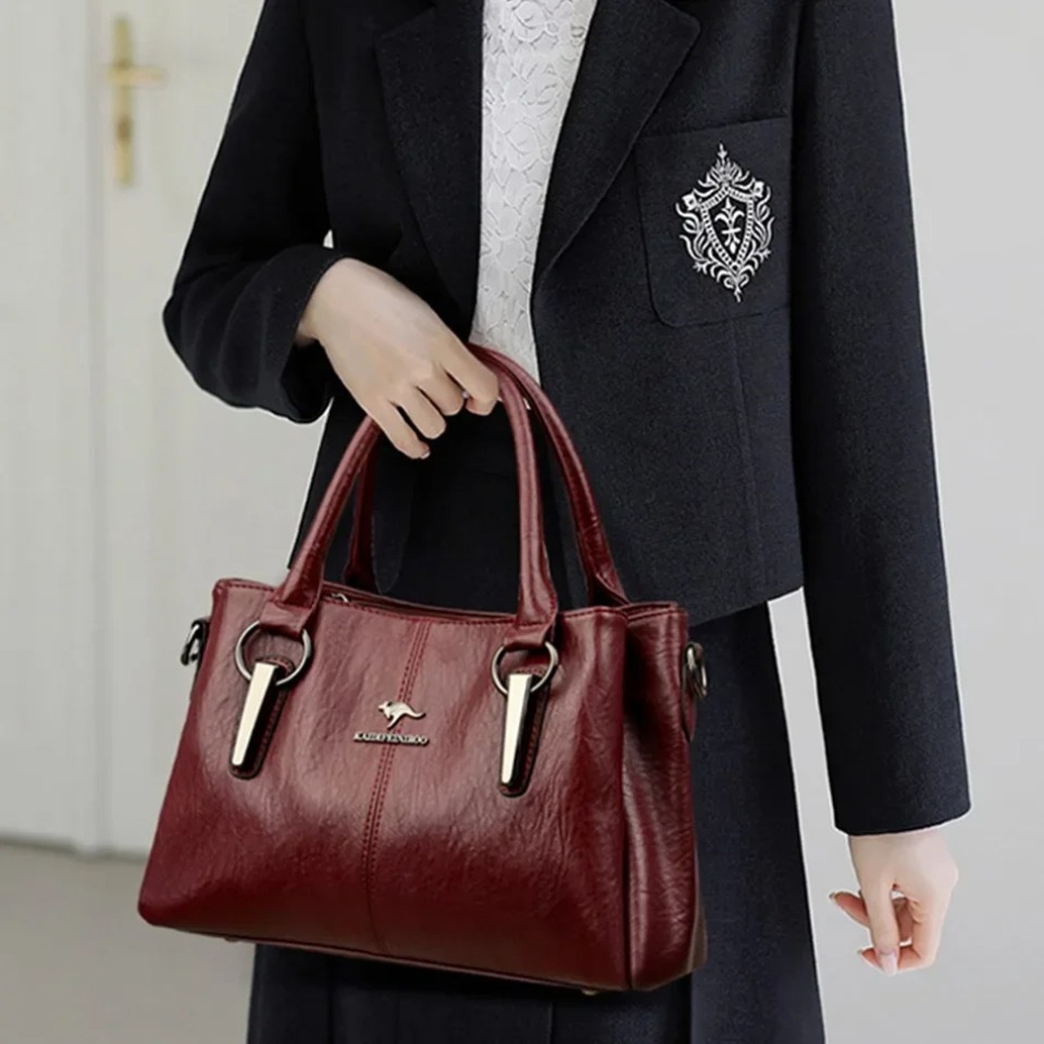 حقائب كروس من الجلد الطبيعي لل - مراجعة Women'S Kangaroo Bags وسعره