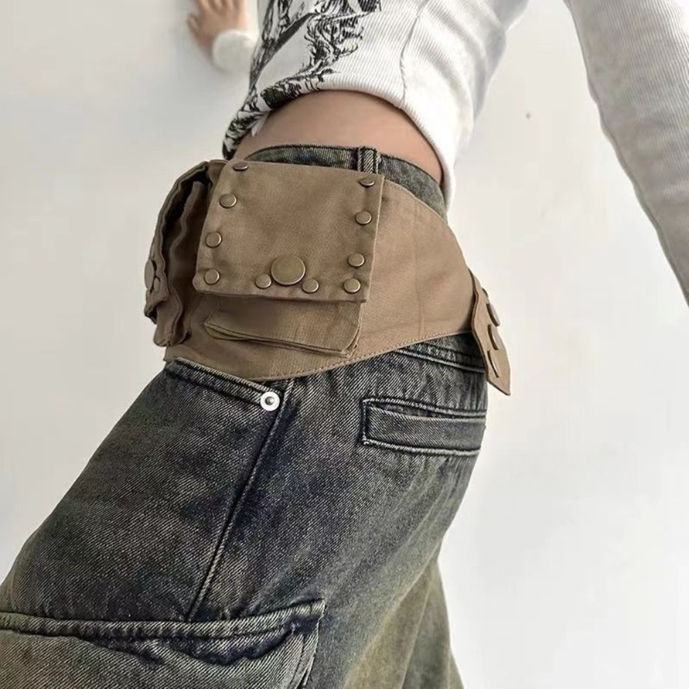 حزام خصر عصري من سبيكة معدنية  - مراجعة Women'S Bum Bags وسعره