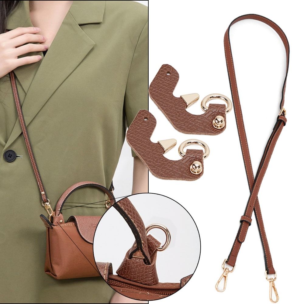 حزام جلد طبيعي بديل للنساء لحق - مراجعة Women'S Bags Longchamp وسعره