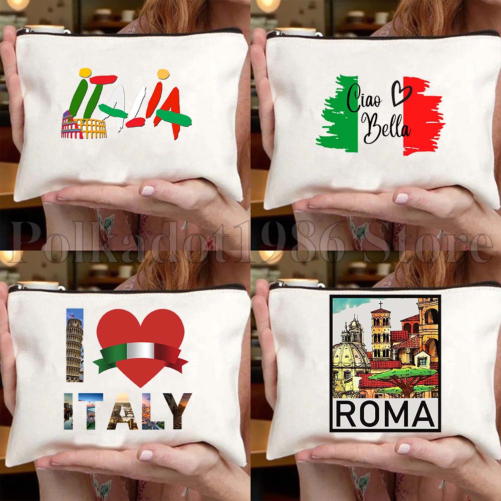 حقيبة قماشية بتصميم خريطة علم  - مراجعة Women Bags Rome وسعره