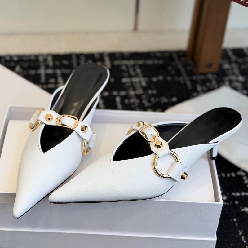 حذاء مولر نسائي جديد للربيع وا - مراجعة Women Bags And Shoes وسعره