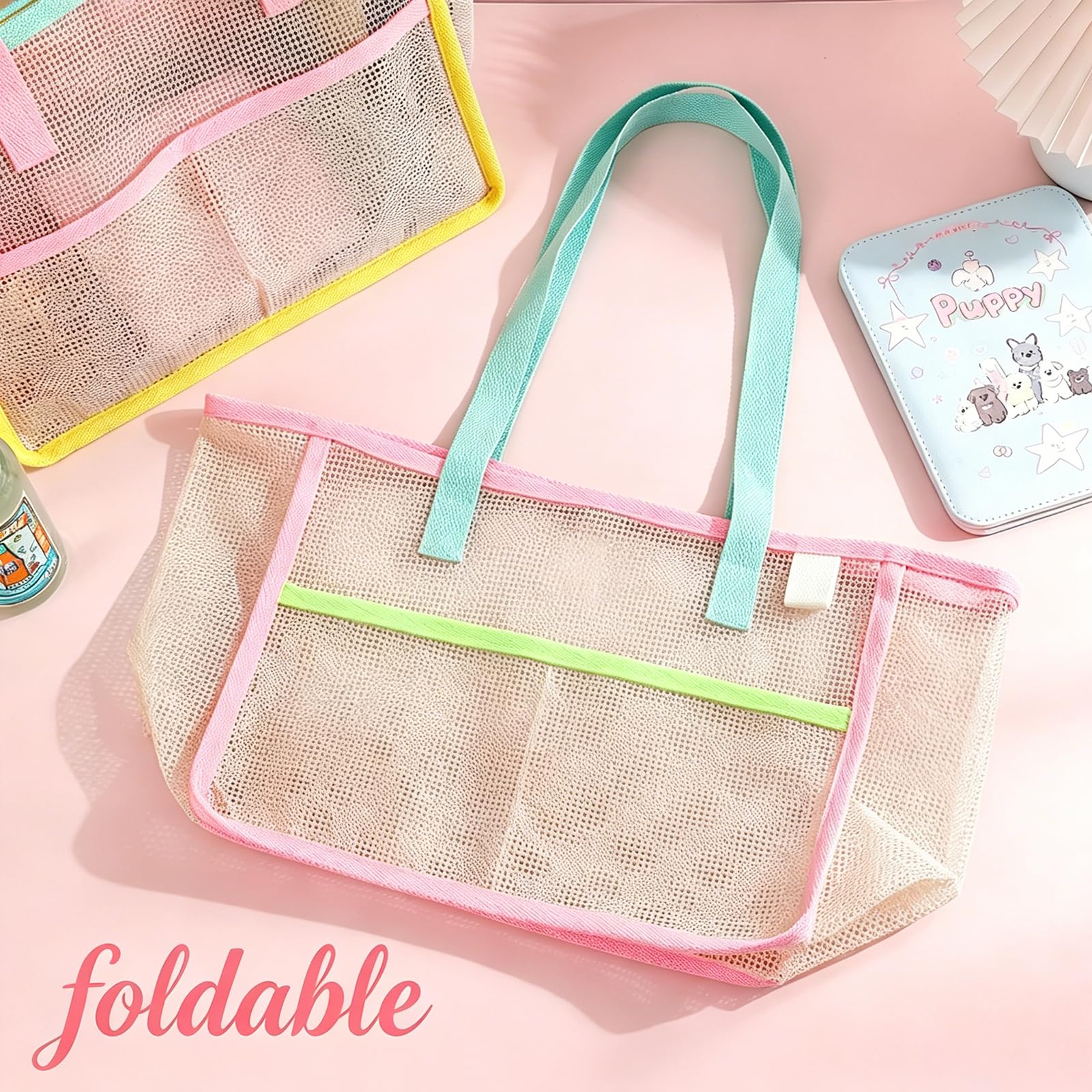 حقائب شاطئ نسائية ملونة قابلة  - مراجعة Women Bags Casual وسعره