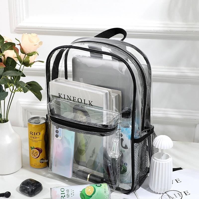 حقيبة ظهر شفافة للسفر، سعة كبي - مراجعة Women Bags Casual وسعره