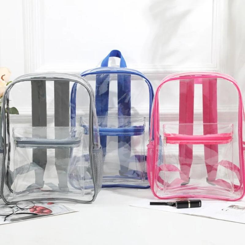 حقيبة ظهر شفافة للسفر، سعة كبي - مراجعة Women Bags Casual وسعره