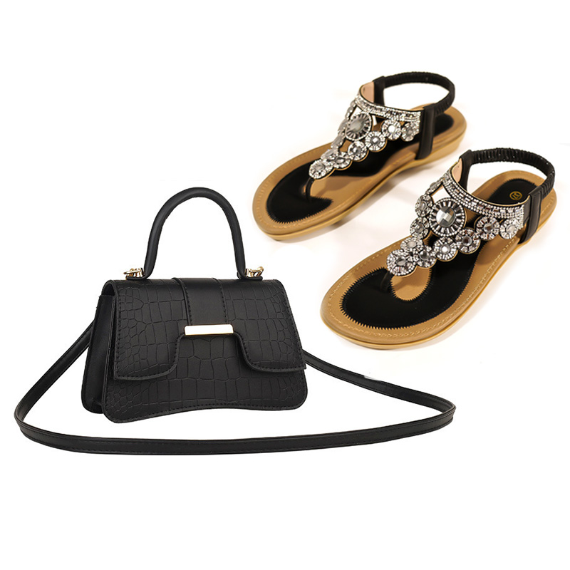 المرأة الصيف جديد حجر الراين ك - مراجعة Women Bags And Shoes وسعره