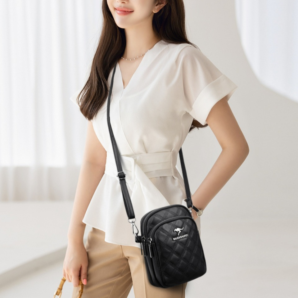 الراقية الجلود الكتف Crossbody - مراجعة Women'S Kangaroo Bags وسعره
