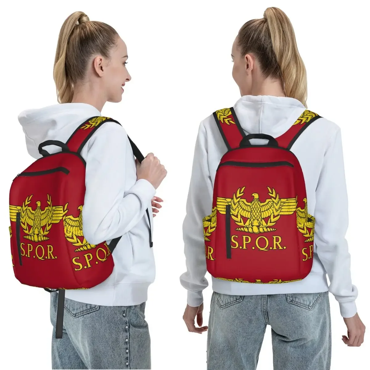 حقيبة مخصصة روما SPQR حقيبة ظه - مراجعة Women Bags Rome وسعره