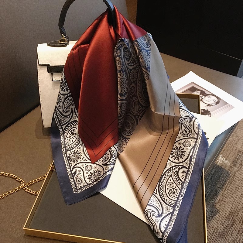 وشاح مربع فاخر من حرير التوت ا - مراجعة Women'S Retro Bags وسعره