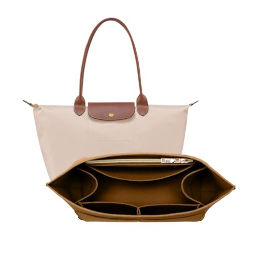 منظم حقيبة يد نسائية من اللباد - مراجعة Women'S Bags Longchamp وسعره